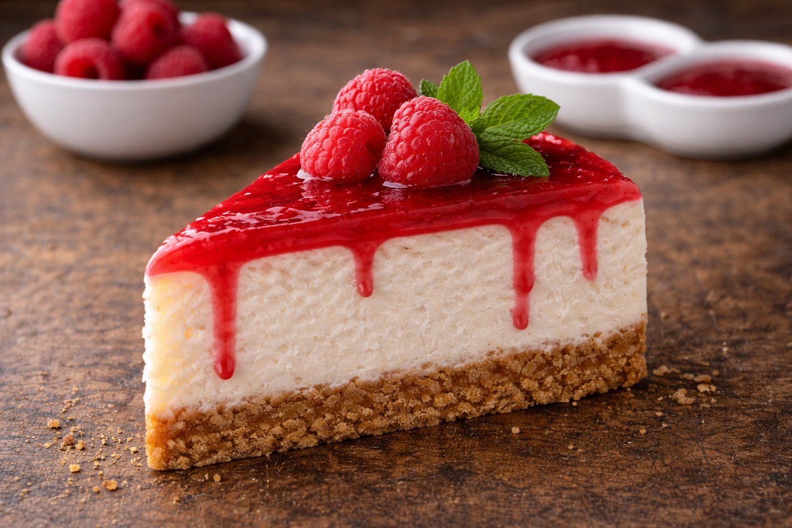 Frambuazlı Cheesecake