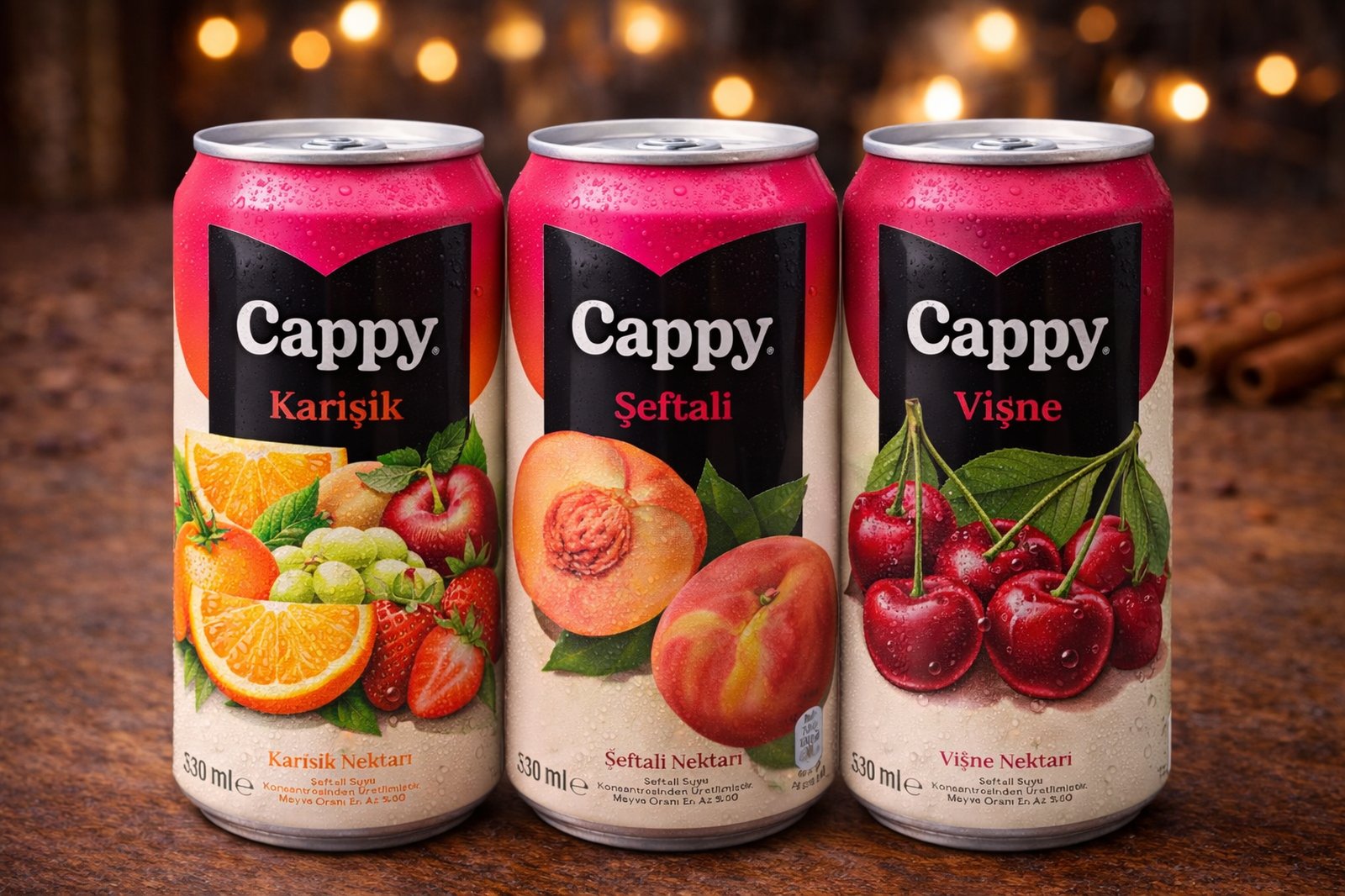 Meyve Suyu(Vişne,Karışık,Şeftali)